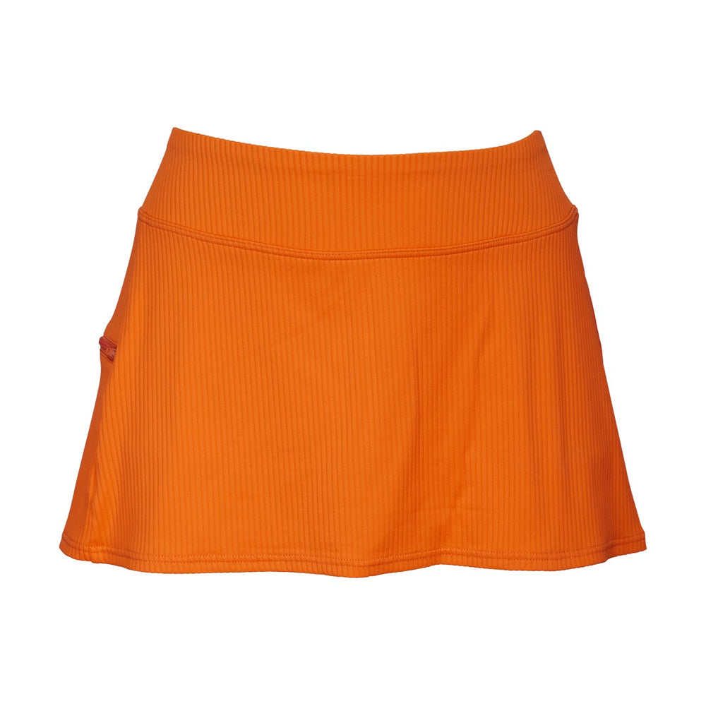 
                      
                        Sunsets Kumquat Sandbar Rib Sporty Swim Skirt Bottom
                      
                    