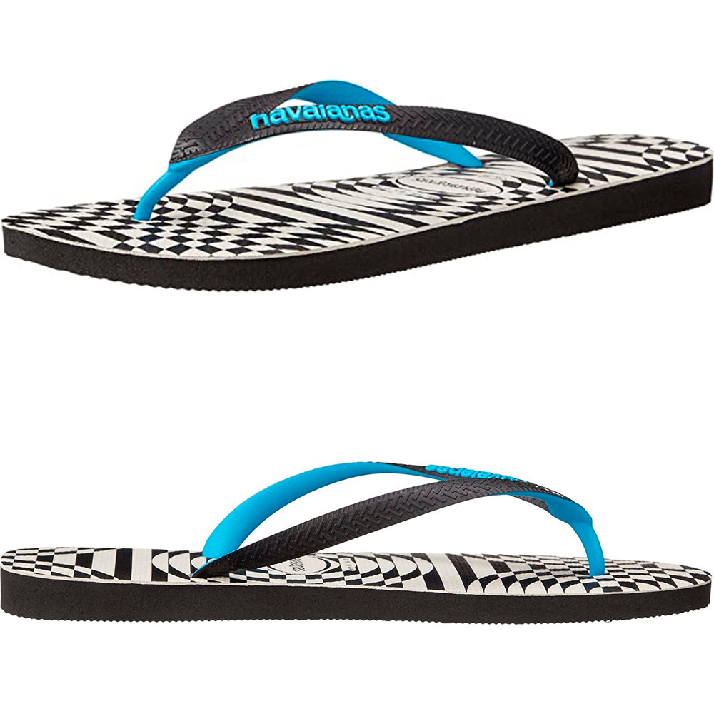 Havaianas Checkered Black Flip Flop