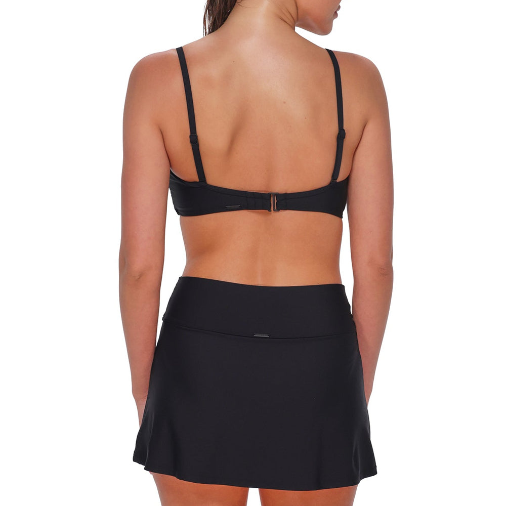 Sunsets Black Allison Swim Skirt