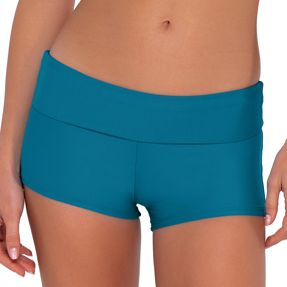 
                      
                        Sunsets Avalon Teal Kinsley Swim Shorts
                      
                    