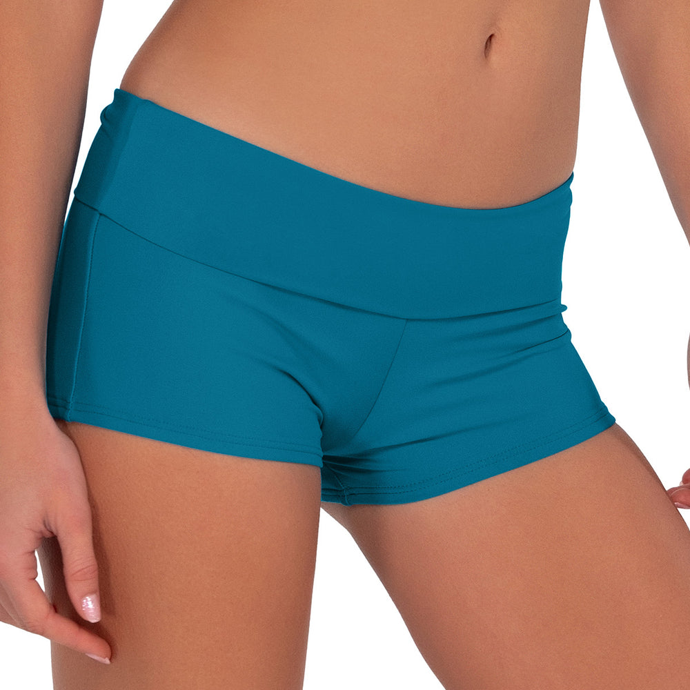 
                      
                        Sunsets Avalon Teal Kinsley Swim Shorts
                      
                    