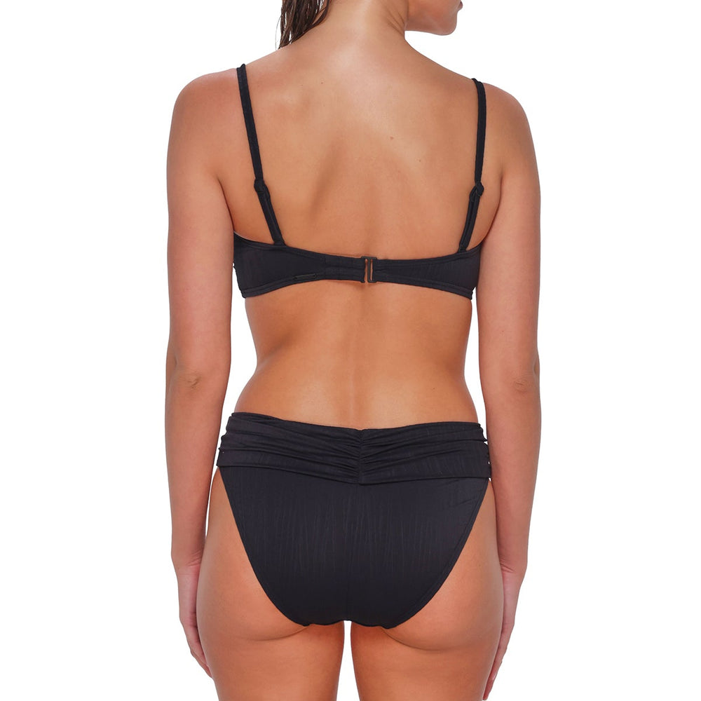 
                      
                        Sunsets Black Seagrass Texture Loretta Bandeau Top
                      
                    