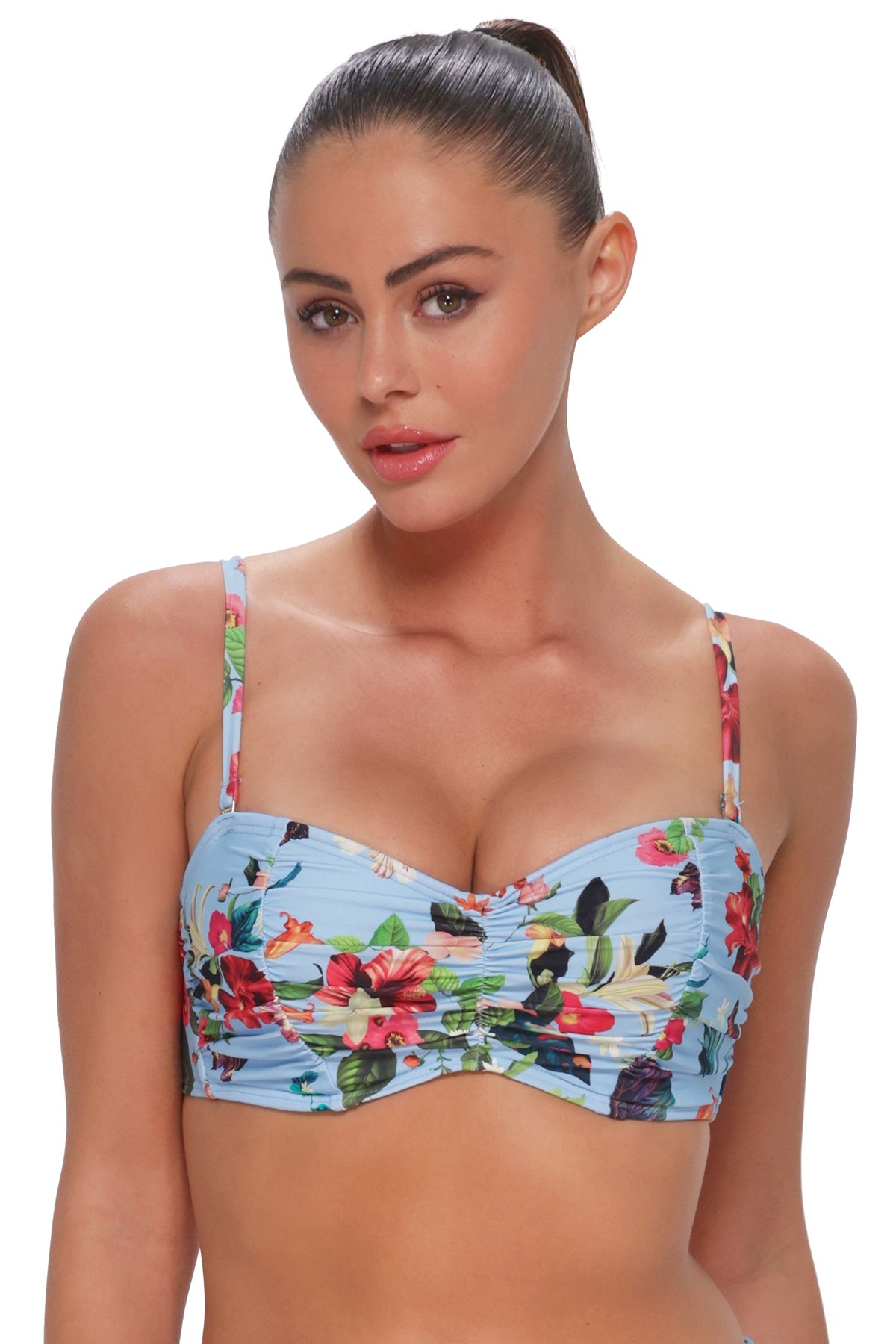 Sunsets Budding Romance Loretta Bandeau Top