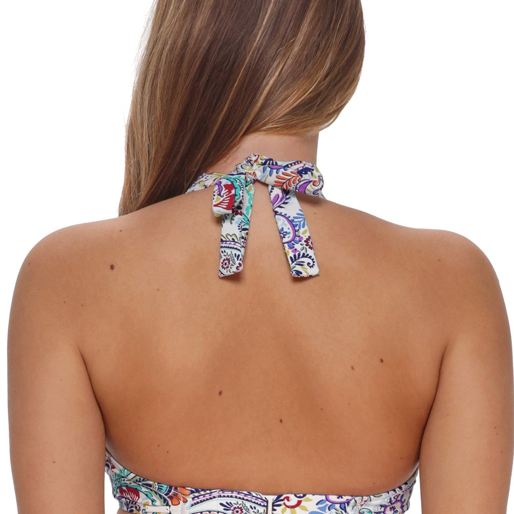 
                      
                        Sunsets Tide Pool Twist Muse Halter Top
                      
                    