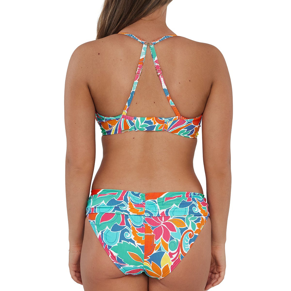 
                      
                        Sunsets Festive Floral Sandbar Rib Crossroads Underwire Top
                      
                    