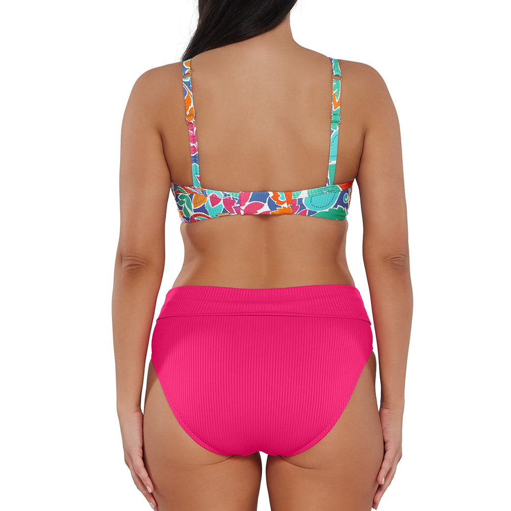 
                      
                        Sunsets Festive Floral Sandbar Rib Crossroads Underwire Top
                      
                    