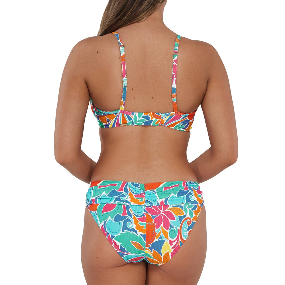 
                      
                        Sunsets Festive Floral Sandbar Rib Crossroads Underwire Top
                      
                    