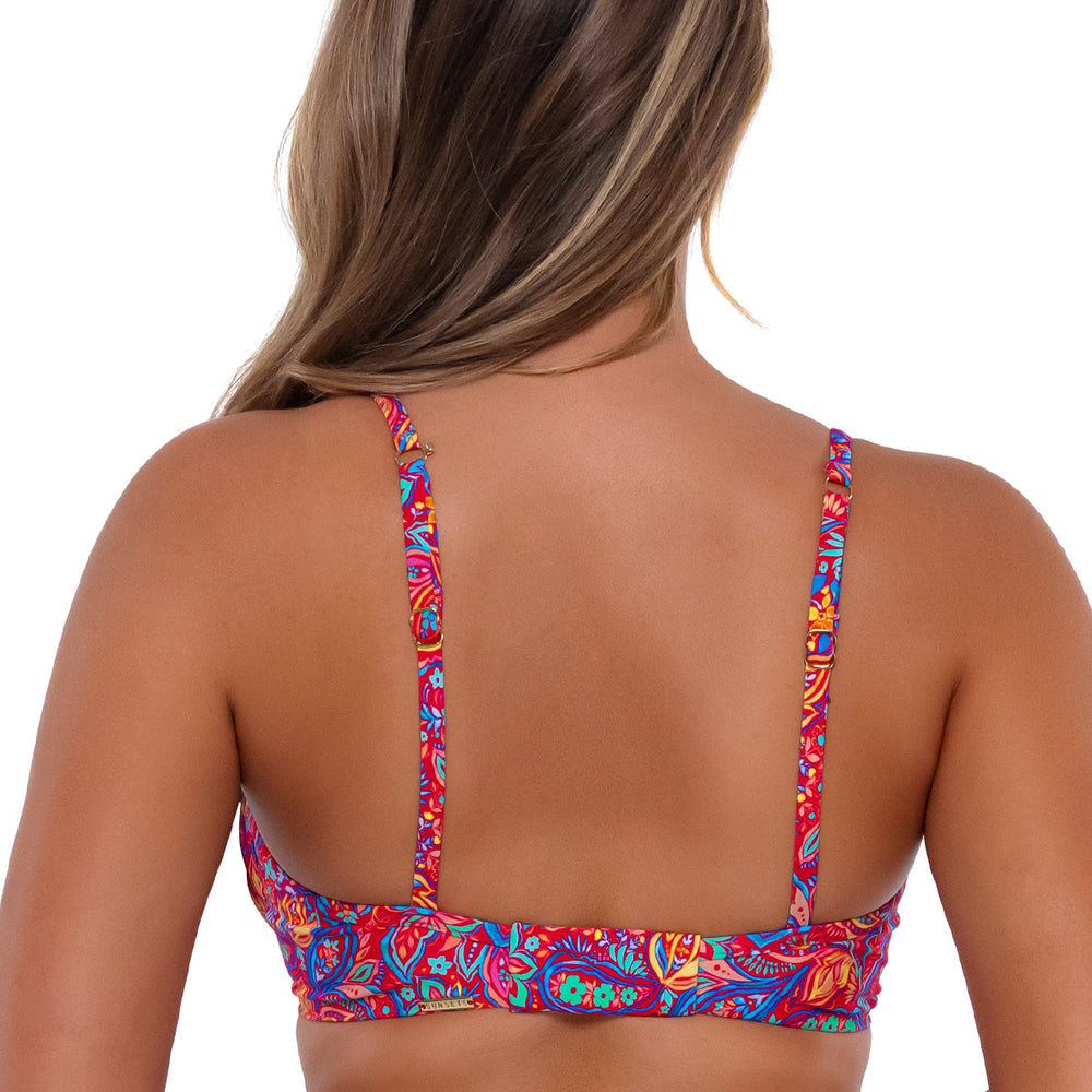 
                      
                        Sunsets Rue Paisley Crossroads Underwire Bikini Top Cup Sizes C to DD
                      
                    