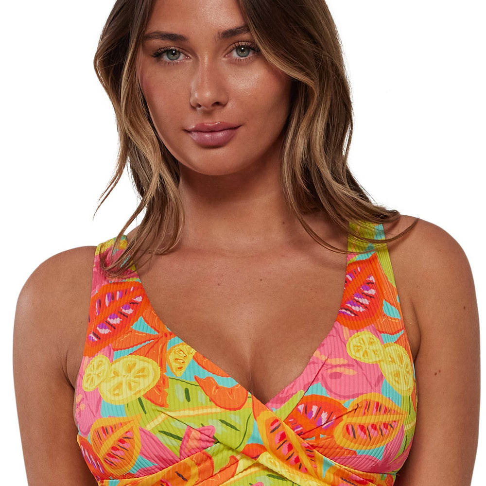 
                      
                        Sunsets Citrus Grove Sandbar Rib Elsie Top
                      
                    