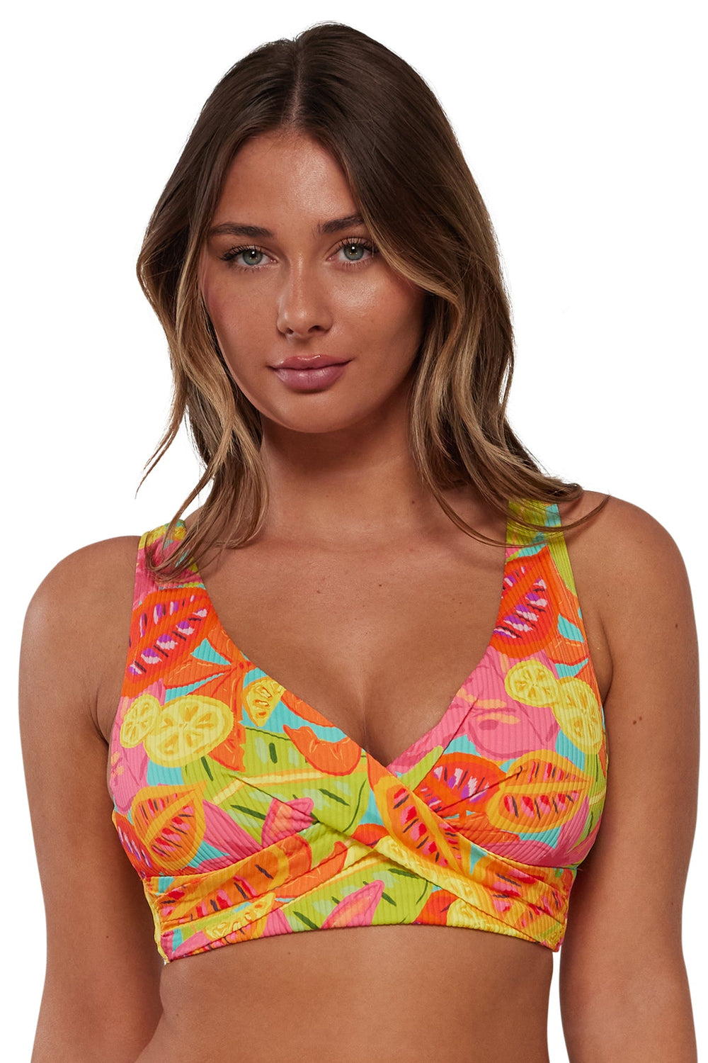 Sunsets Citrus Grove Sandbar Rib Elsie Top