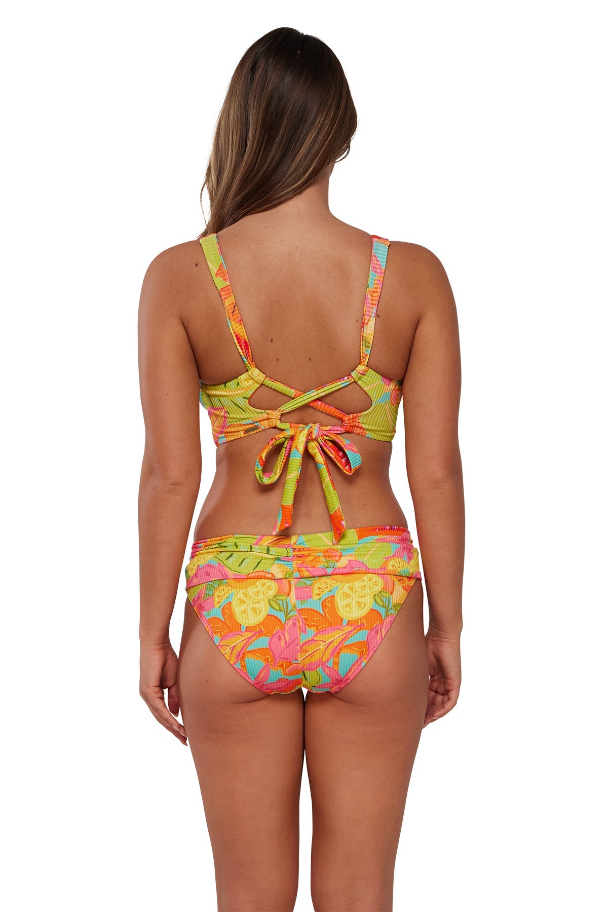 Sunsets Citrus Grove Sandbar Rib Elsie Top