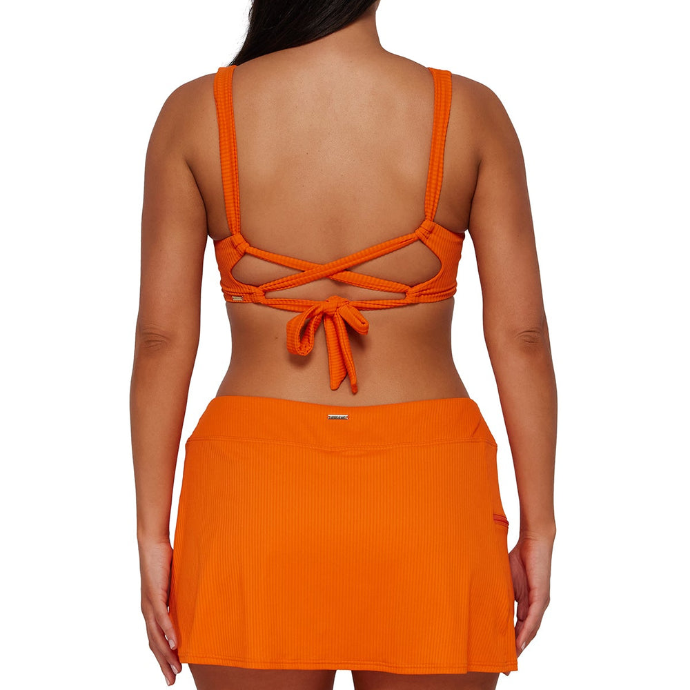 
                      
                        Sunsets Kumquat Sandbar Rib Elsie Top
                      
                    