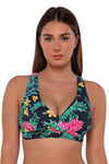 Sunsets Twilight Blooms Elsie Bikini Top Cup Sizes E to H