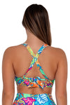 Sunsets Fiji Sandbar Rib Vienna V-Wire Bikini Top Cup Sizes C to DD