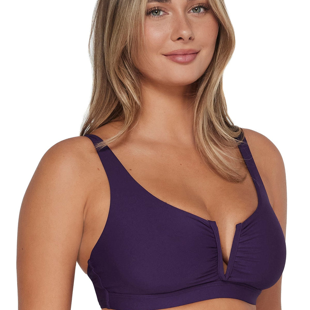 
                      
                        Sunsets Paradise Plum Vienna V-Wire Top
                      
                    