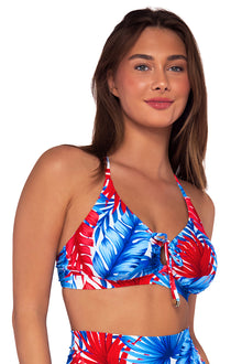  Sunsets American Dream Kauai Keyhole Bikini Top Cup Sizes E to H
