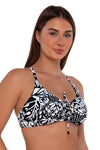 Sunsets Caribbean Seagrass Texture Kauai Keyhole Bikini Top Cup Sizes E to H