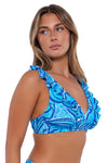 Sunsets Seaside Vista Willa Wireless Bikini Top Cup Sizes E to H