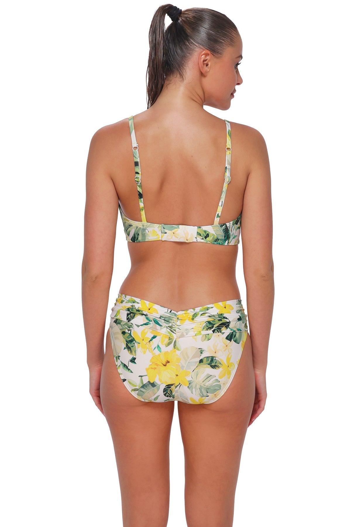 Sunsets Isla Soleil Crepe Kauai Keyhole Top