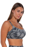 Sunsets Fanfare Seagrass Texture Taylor Bralette Bikini Top Cup Sizes C to DD