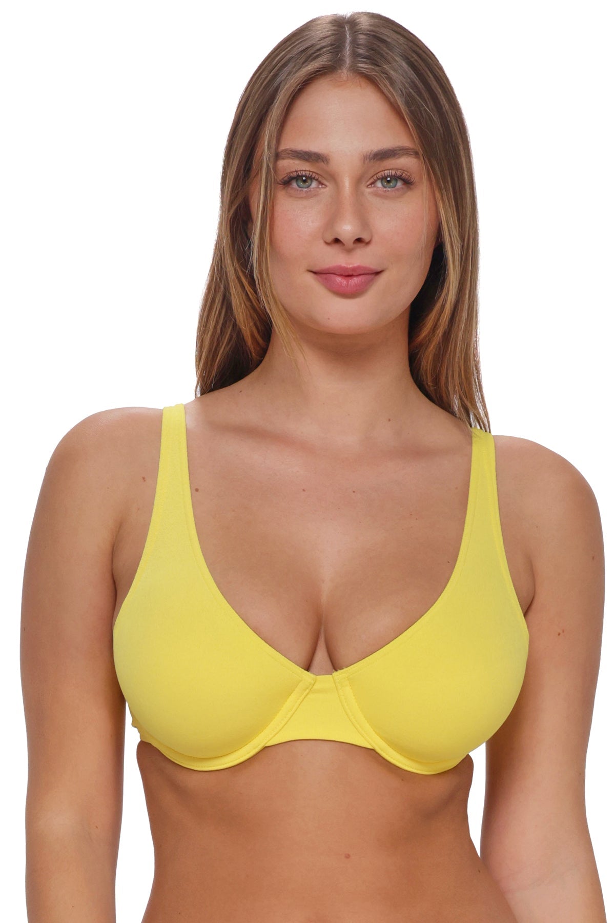 Sunsets Pineapple Crepe Ally Underwire Top