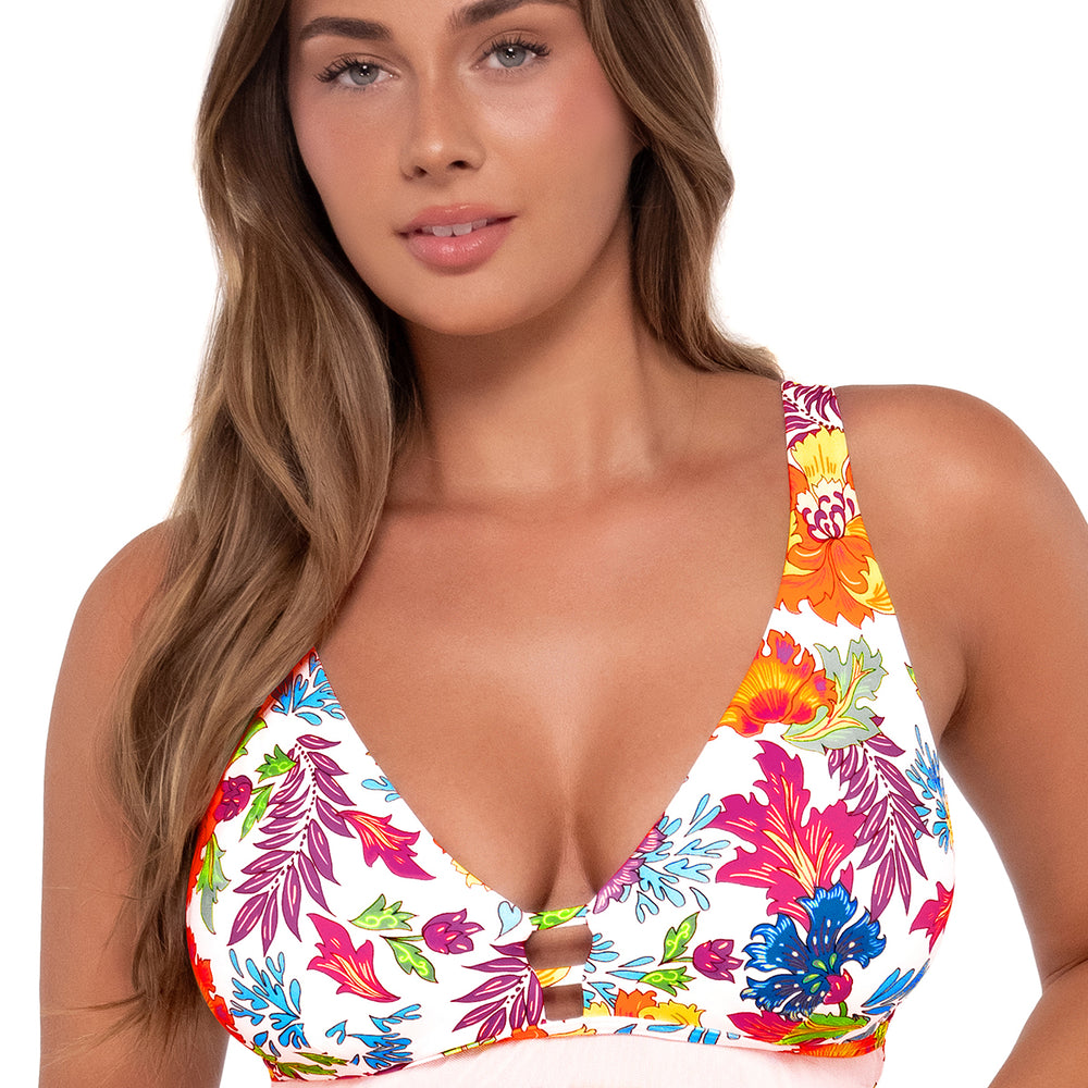 Sunsets Camilla Flora Danica Bikini Top Cup Sizes C to DD