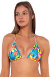 Sunsets Shoreline Petals Laney Triangle Cup Sizes Bikini Top