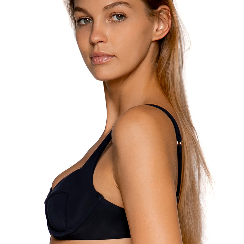 
                      
                        Sunsets Black Juliette Underwire Cup Sizes Bikini Top
                      
                    