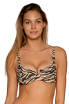 Sunsets On the Prowl Juliette Underwire Cup Sizes Bikini Top