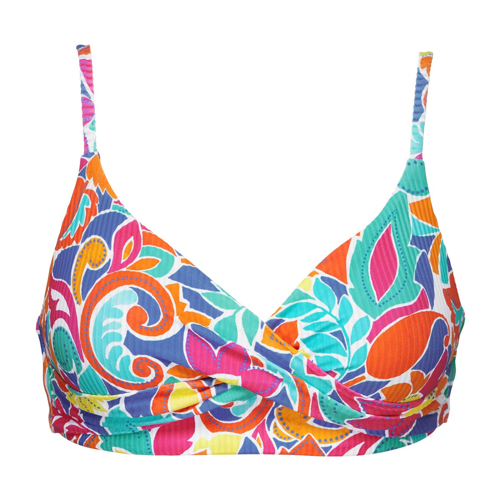 
                      
                        Sunsets Festive Floral Sandbar Rib Lyla Bralette Top
                      
                    