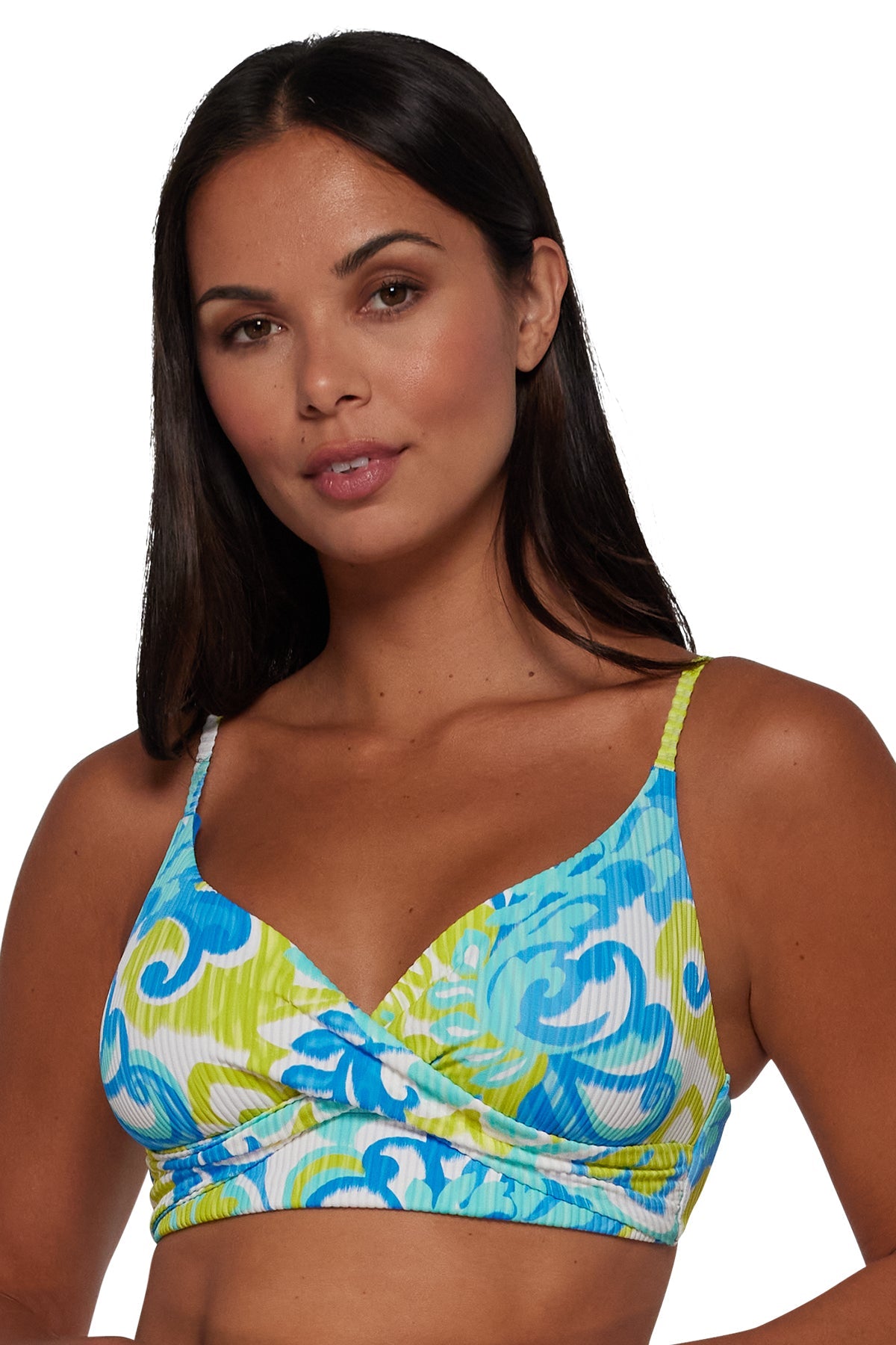 Sunsets Ocean Muse Sandbar Rib Lyla Bralette Top