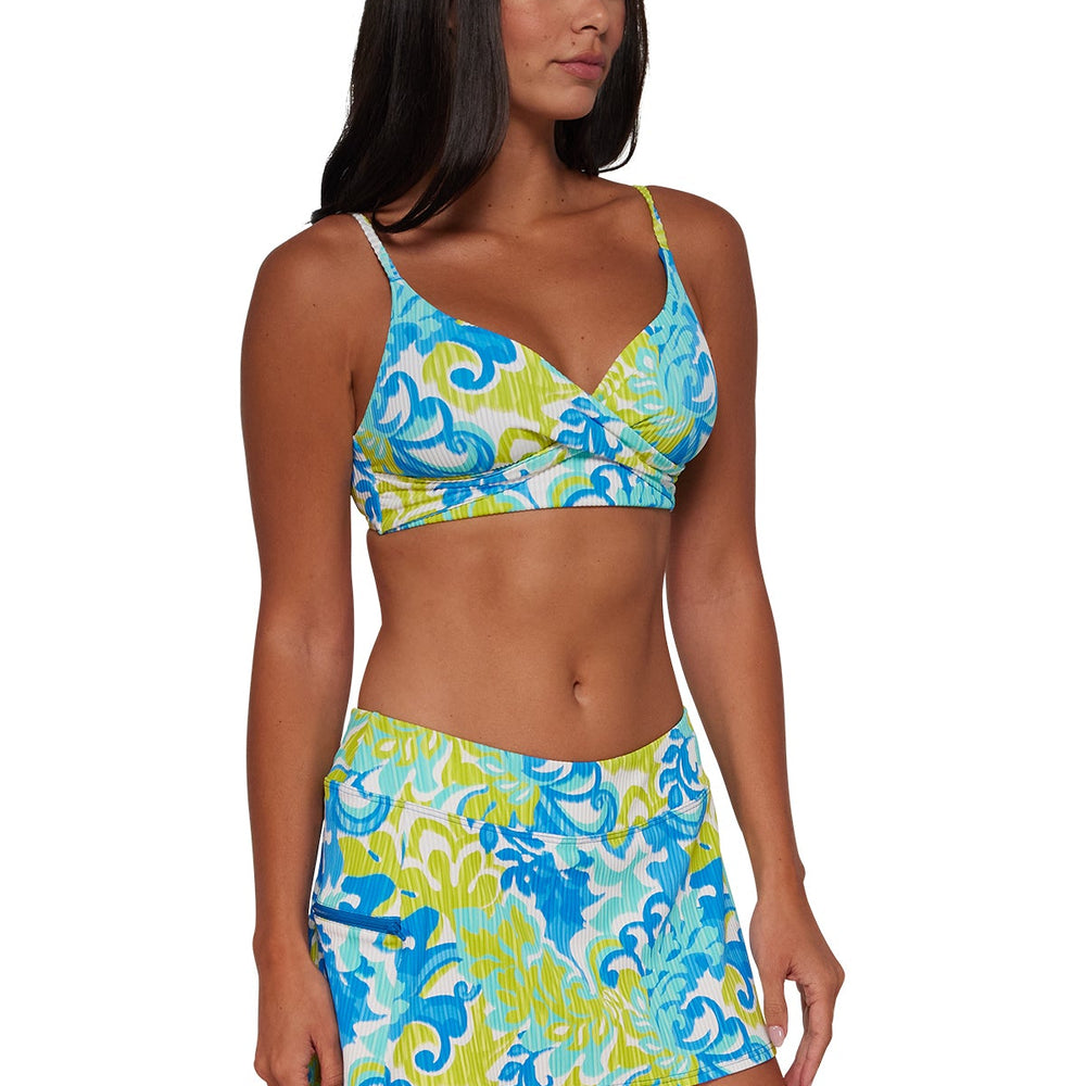 
                      
                        Sunsets Ocean Muse Sandbar Rib Sporty Swim Skirt Bottom
                      
                    