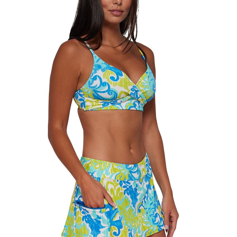 
                      
                        Sunsets Ocean Muse Sandbar Rib Sporty Swim Skirt Bottom
                      
                    