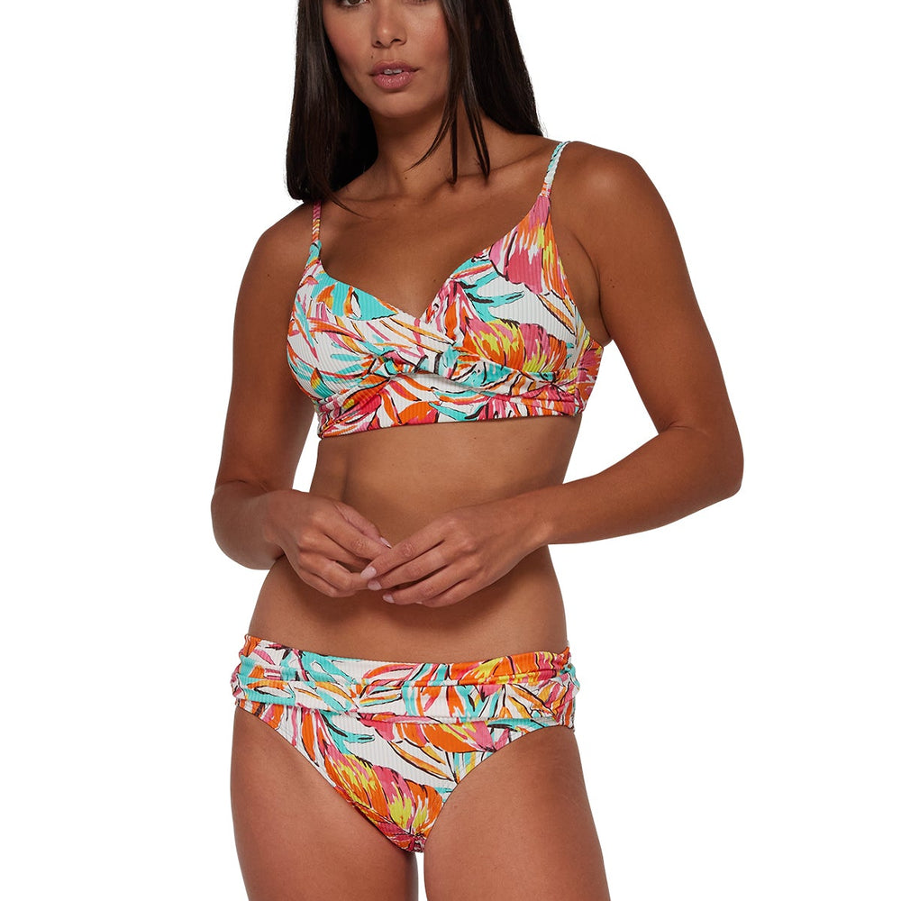 
                      
                        Sunsets Palms Serenade Sandbar Rib Lyla Bralette Top
                      
                    