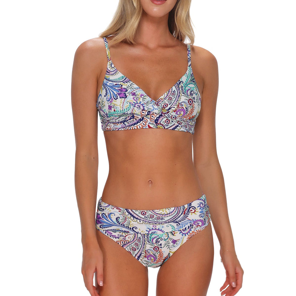 Sunsets Tide Pool Twist Lyla Bralette Top