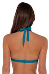 Sunsets Avalon Teal Faith Halter Cup Sizes Bikini Top