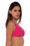 Sunsets Begonia Sandbar Rib Brooke U-Wire Cup Sizes Bikini Top