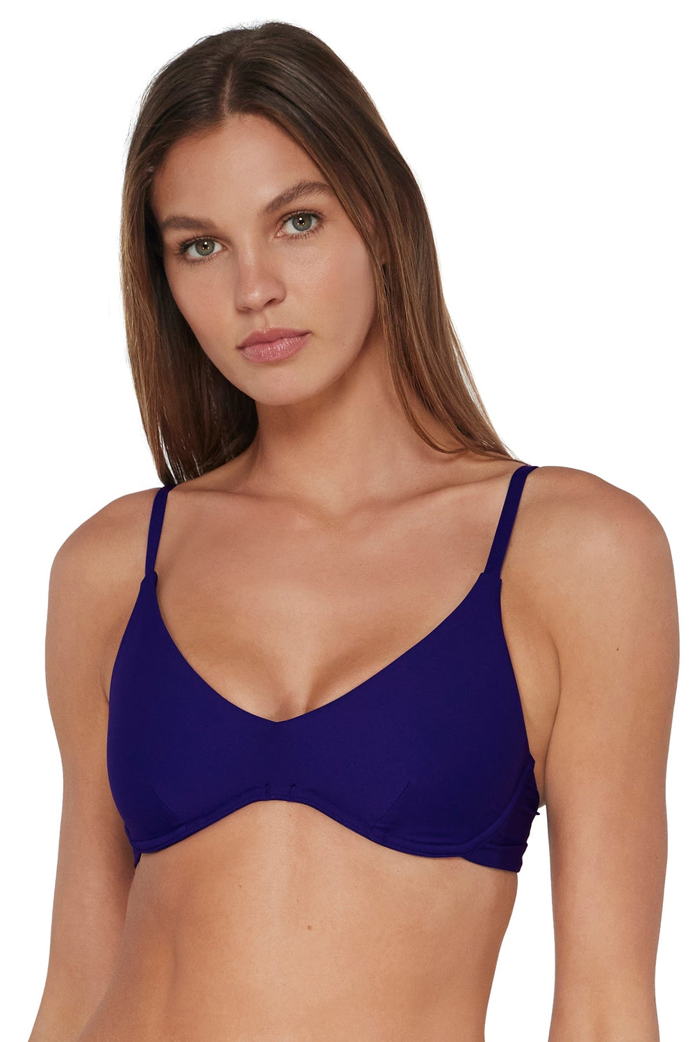 Sunsets Indigo Brooke U-Wire Top