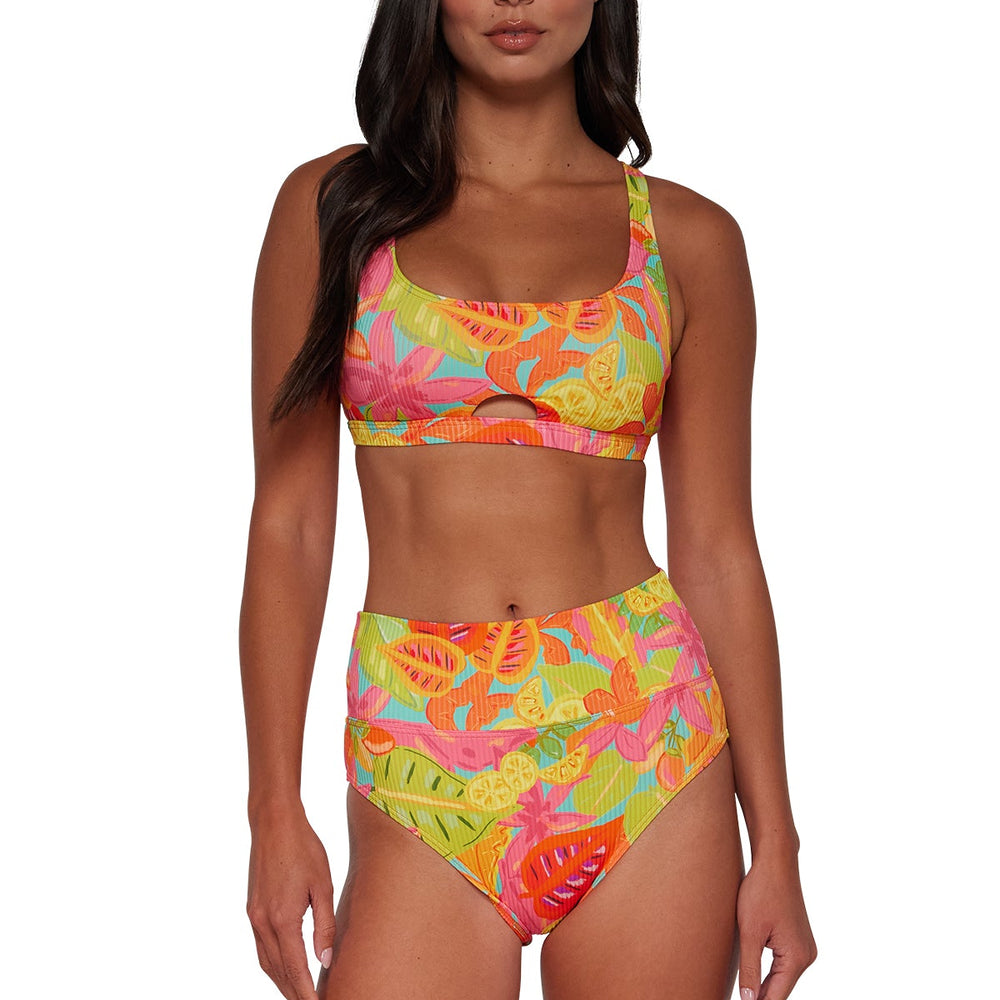 
                      
                        Sunsets Citrus Grove Sandbar Rib Hannah High Waist Bottom
                      
                    