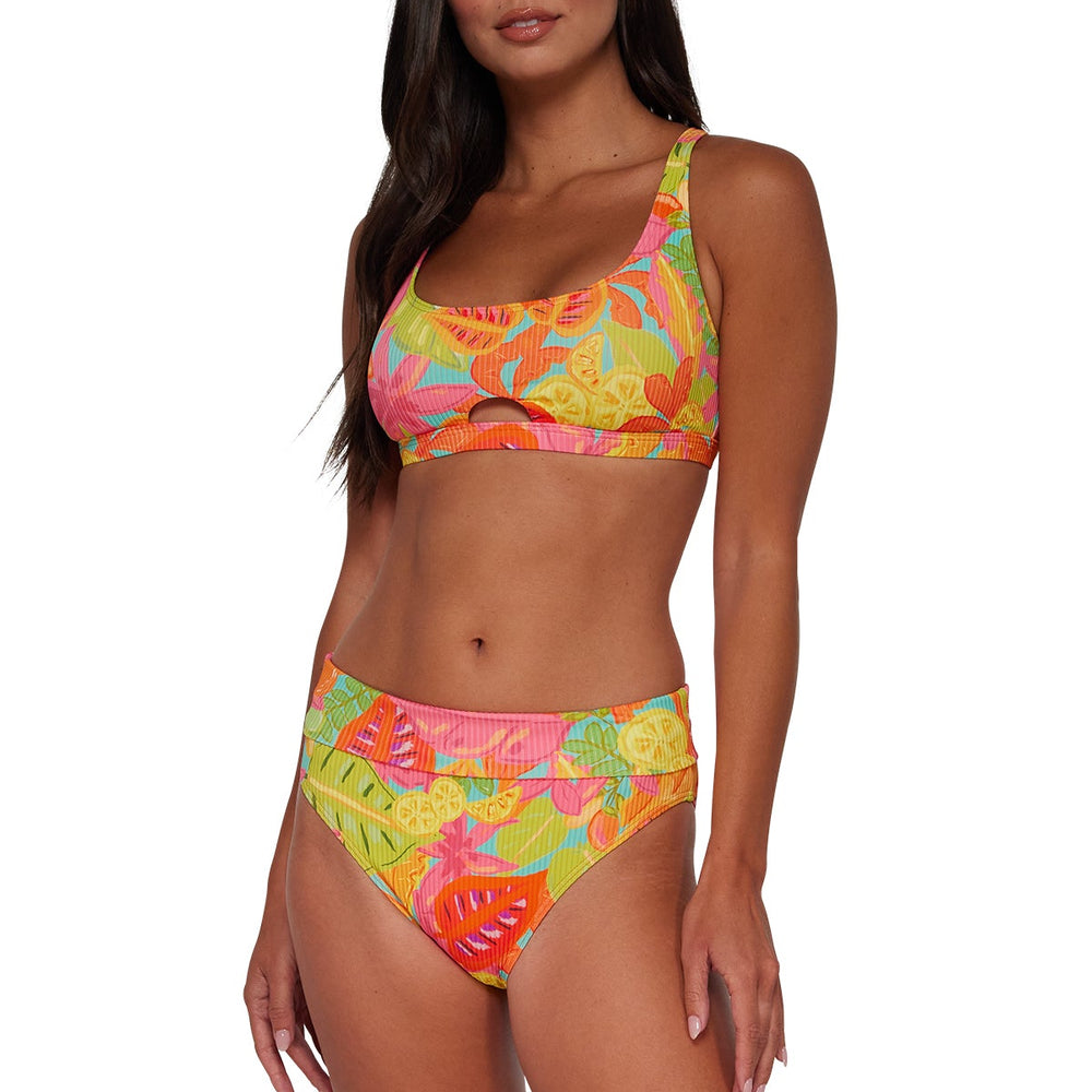 
                      
                        Sunsets Citrus Grove Sandbar Rib Hannah High Waist Bottom
                      
                    
