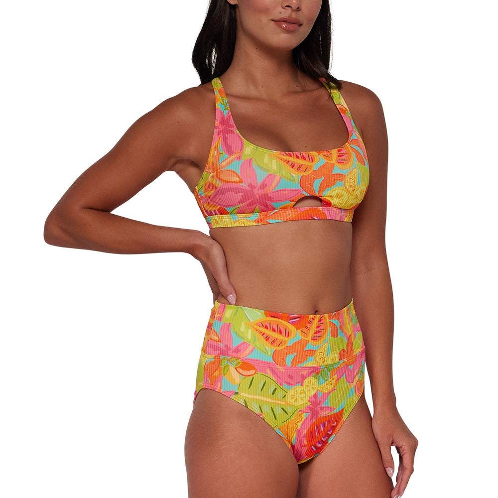 
                      
                        Sunsets Citrus Grove Sandbar Rib Hannah High Waist Bottom
                      
                    