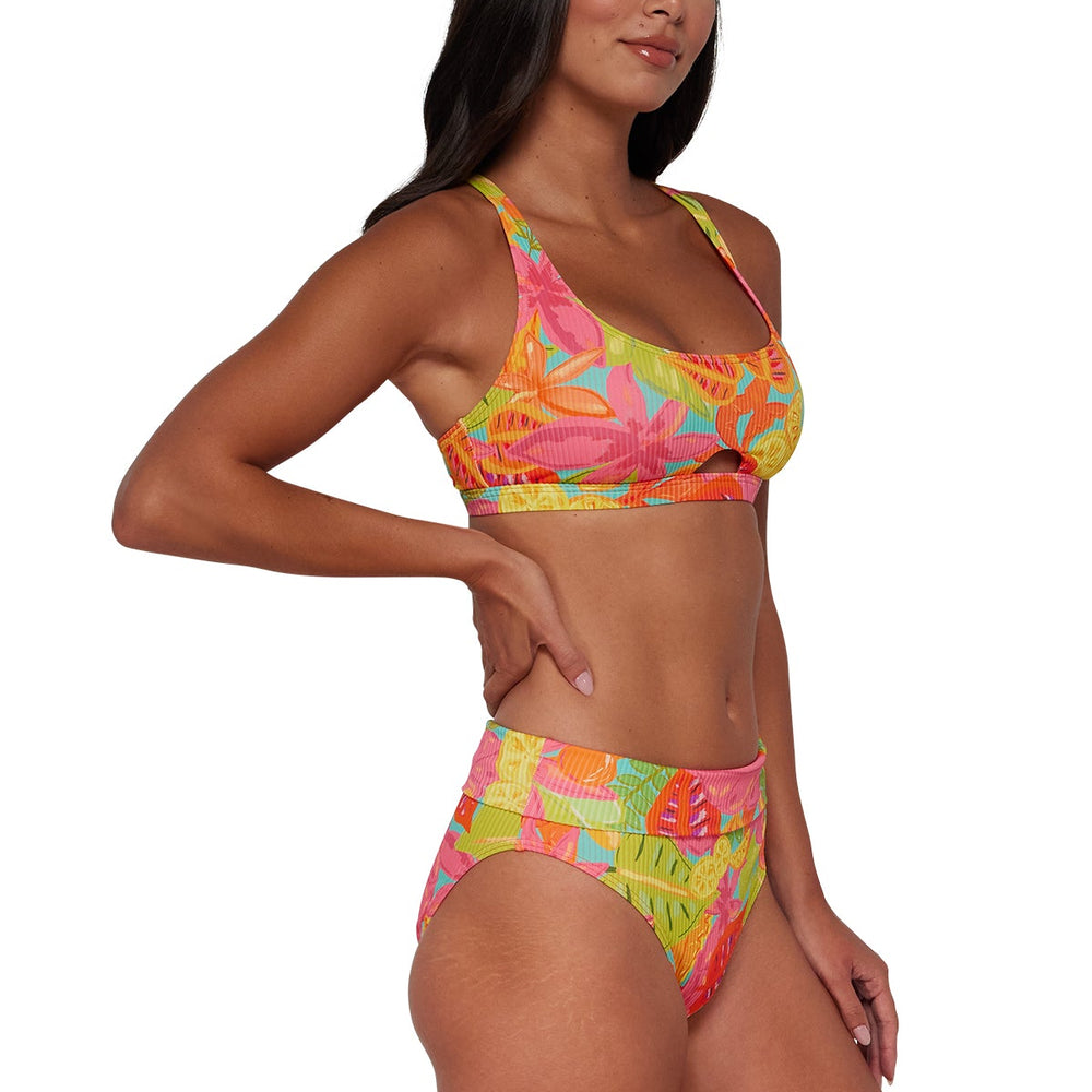 
                      
                        Sunsets Citrus Grove Sandbar Rib Brandi Bralette Top
                      
                    