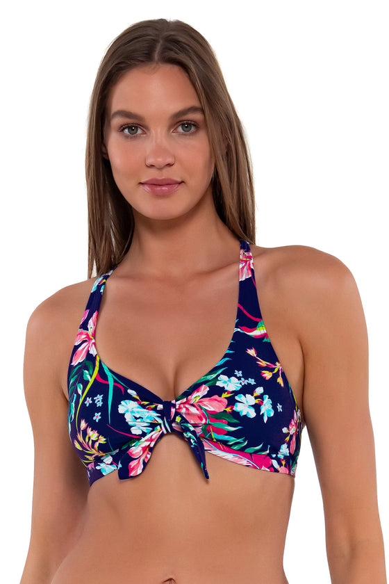 Sunsets Island Getaway Brandi Bralette Bikini Top