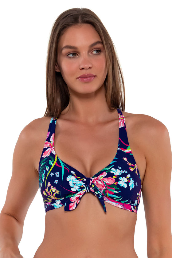 Sunsets Island Getaway Brandi Bralette Bikini Top