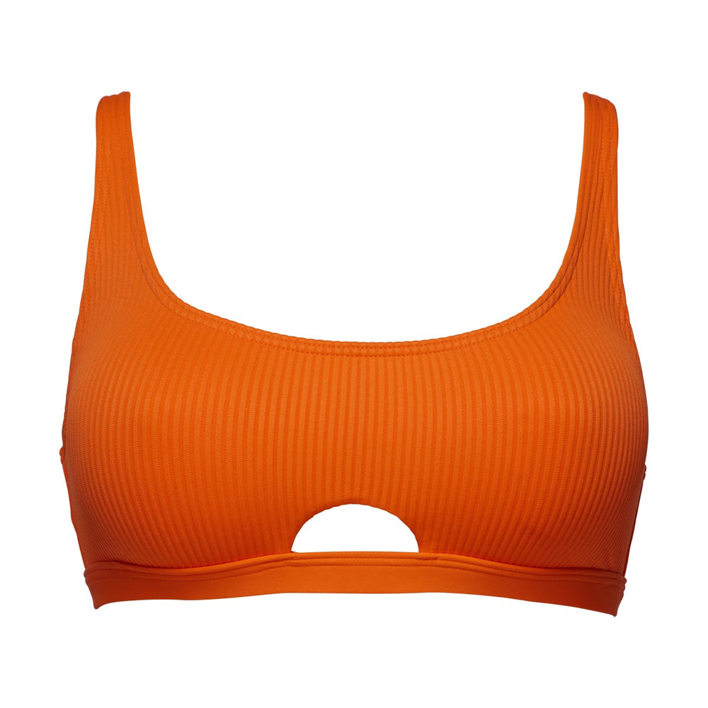 
                      
                        Sunsets Kumquat Sandbar Rib Brandi Bralette Top
                      
                    