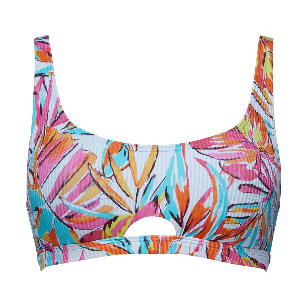 
                      
                        Sunsets Palms Serenade Sandbar Rib Brandi Bralette Top
                      
                    