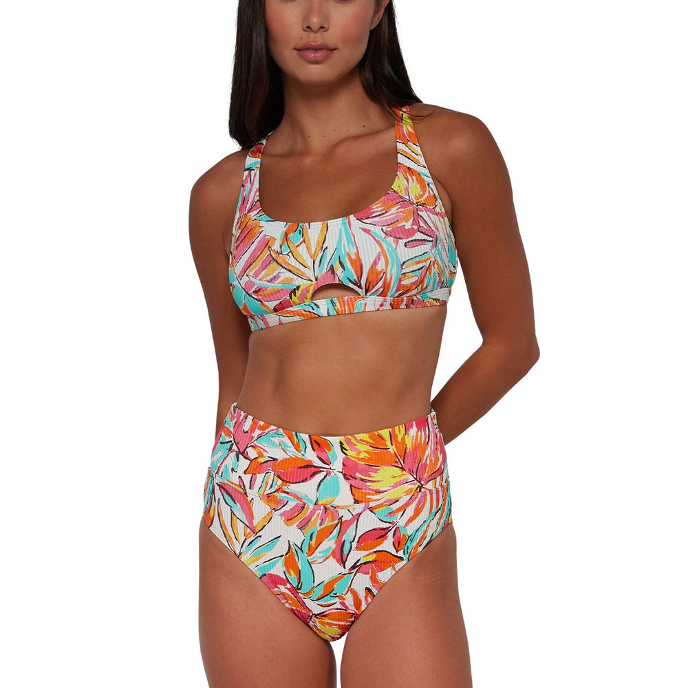 
                      
                        Sunsets Palms Serenade Sandbar Rib Hannah High Waist Bottom
                      
                    