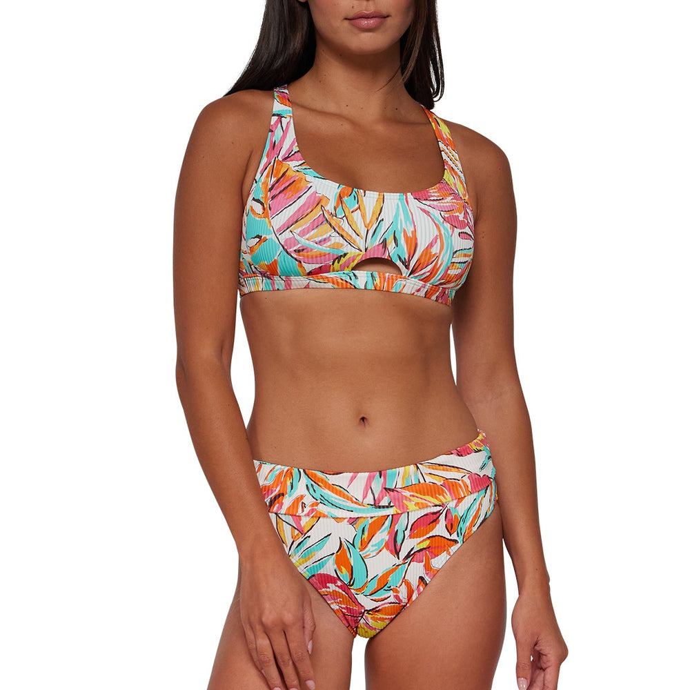 
                      
                        Sunsets Palms Serenade Sandbar Rib Hannah High Waist Bottom
                      
                    