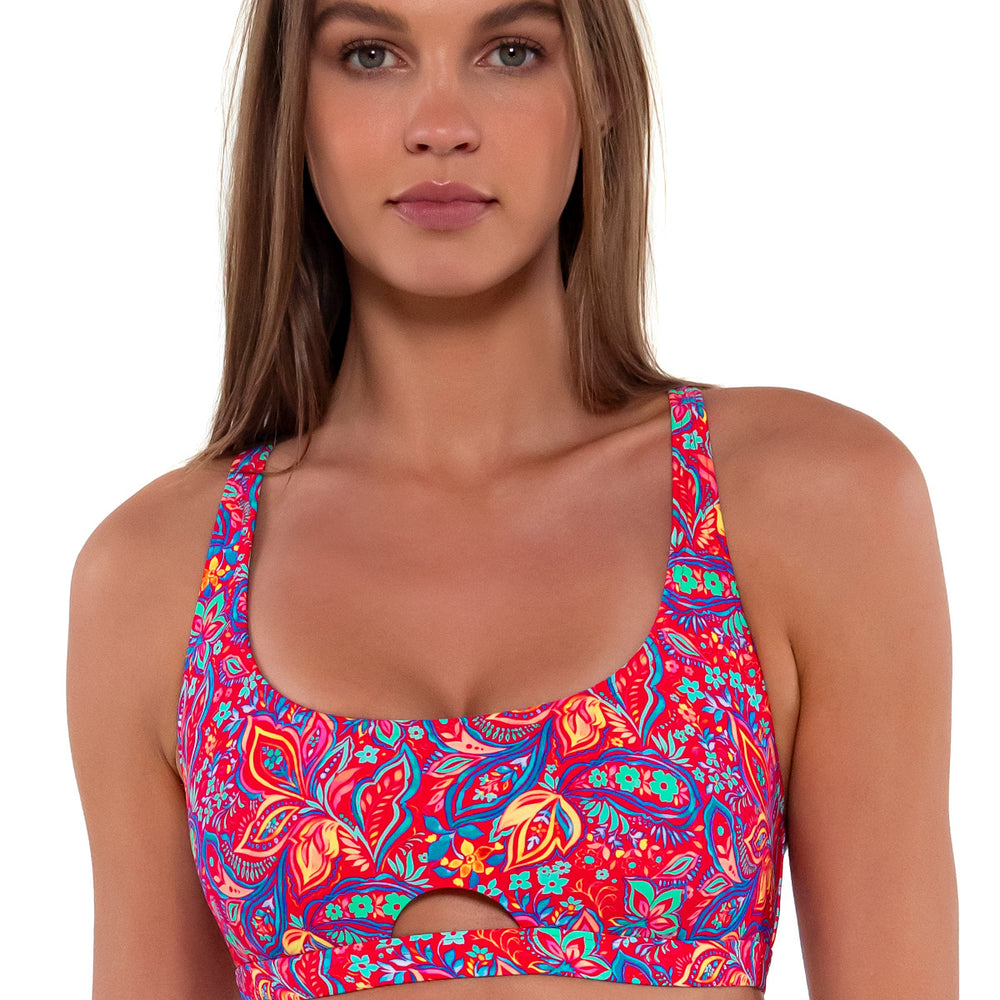 
                      
                        Sunsets Rue Paisley Brandi Bralette Bikini Top
                      
                    