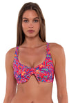 Sunsets Rue Paisley Brandi Bralette Bikini Top